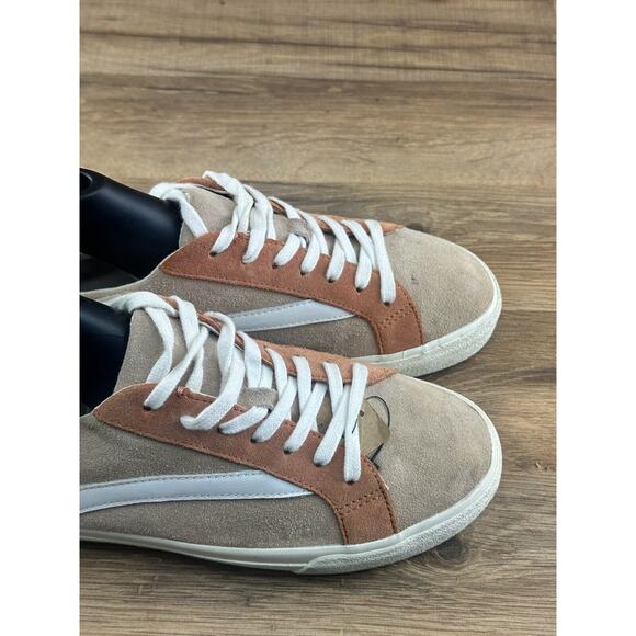 Madewell Sidewalk Low-Top Sneakers Brown Suede Size 8.5M - Picture 5 of 10